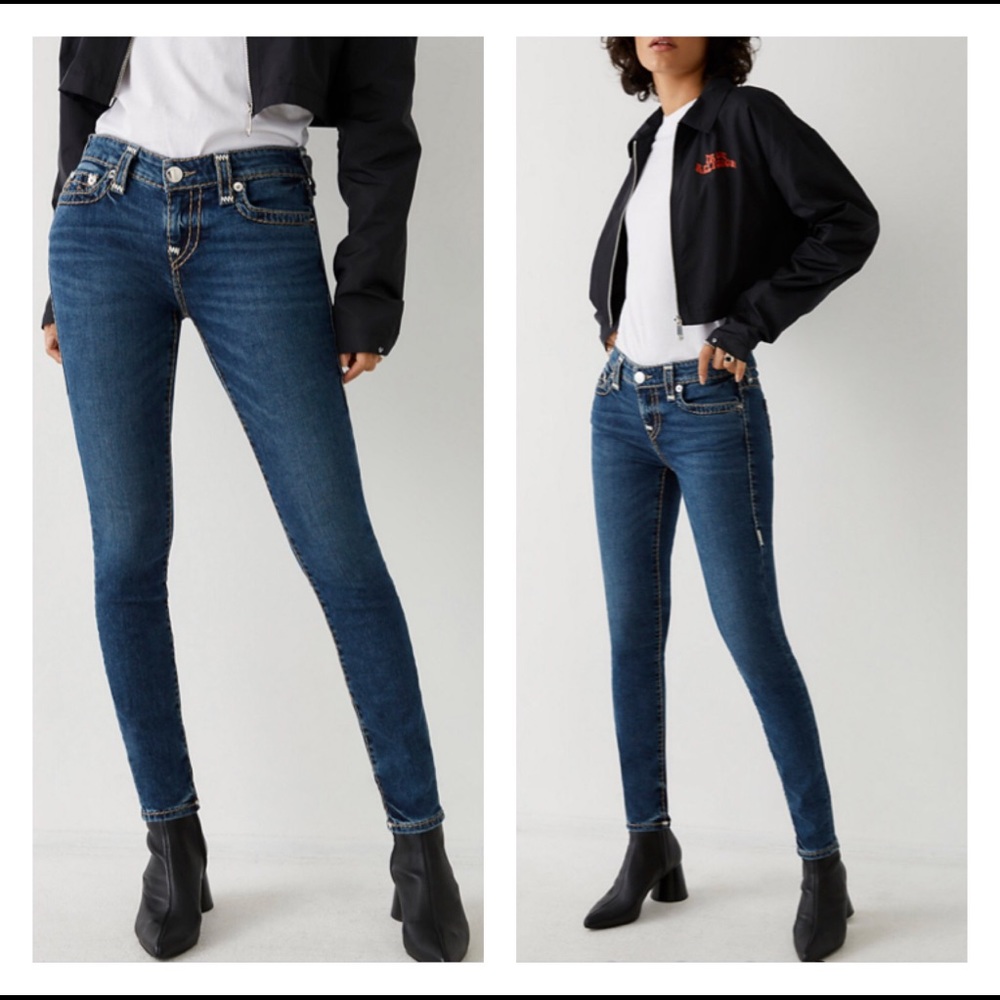 True Religion Skinny Flap Pocket Jeans